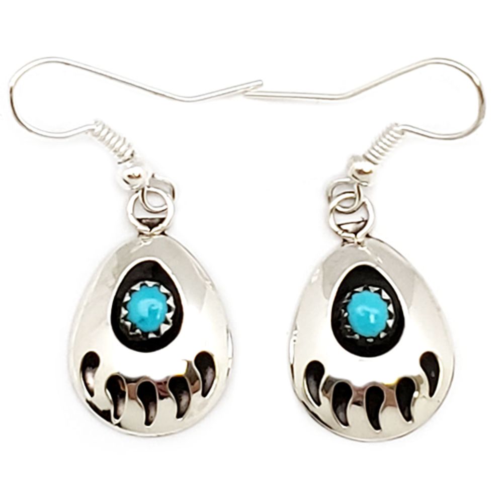 Ohrhänger aus Sterling Silber - Bear Paw