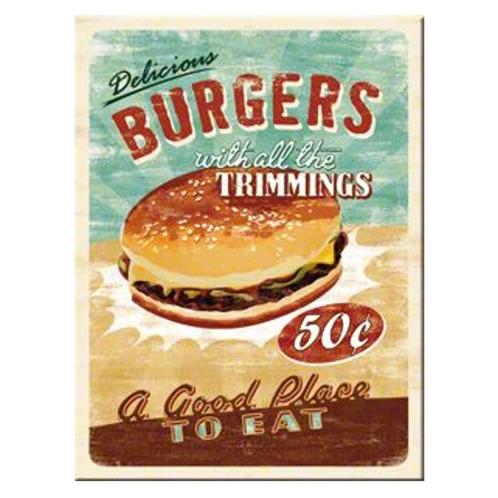 Magnet - Hamburger