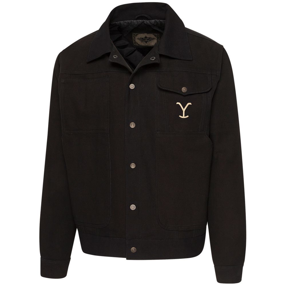 Western-Jacke aus Canvas - Yellowstone Collection - Carter