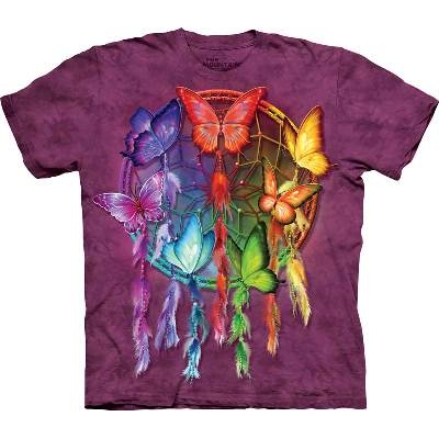 The Mountain T-Shirt - Rainbow Butterfly Dreamcatcher