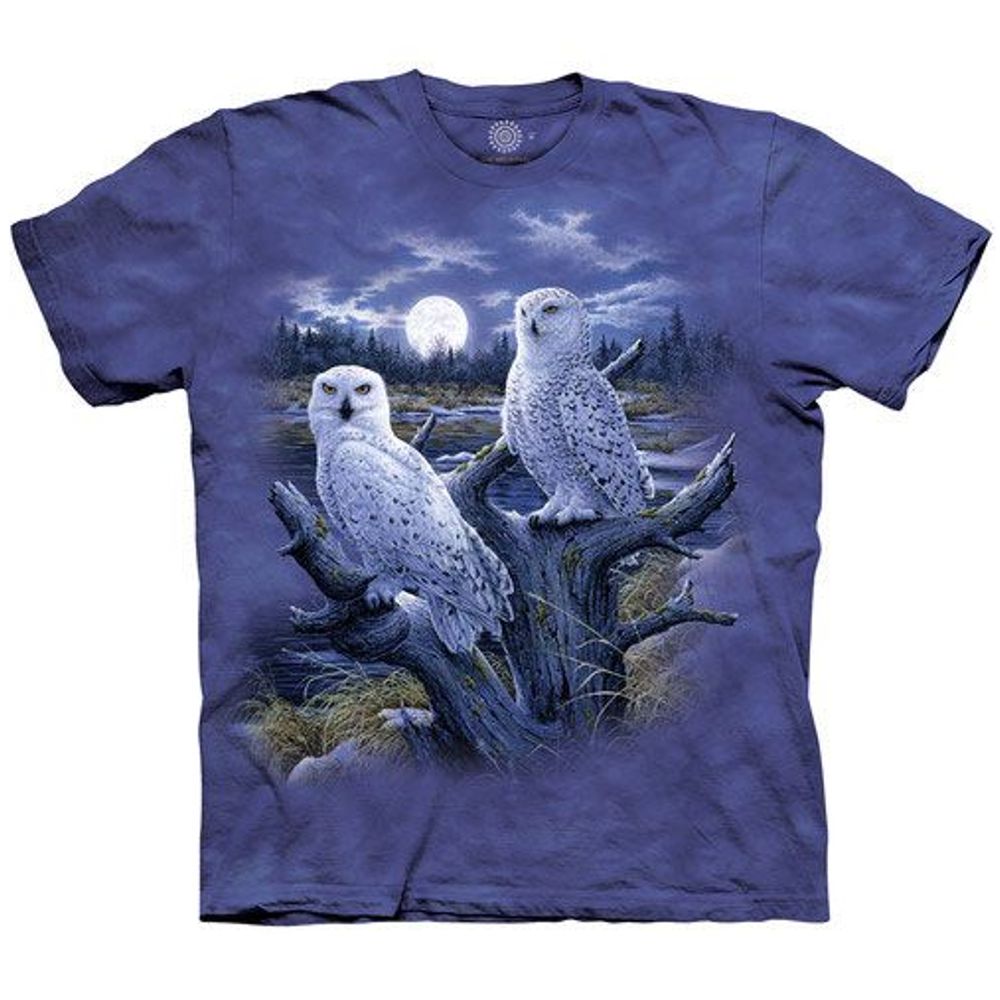 The Mountain T-Shirt - Snowy Owls