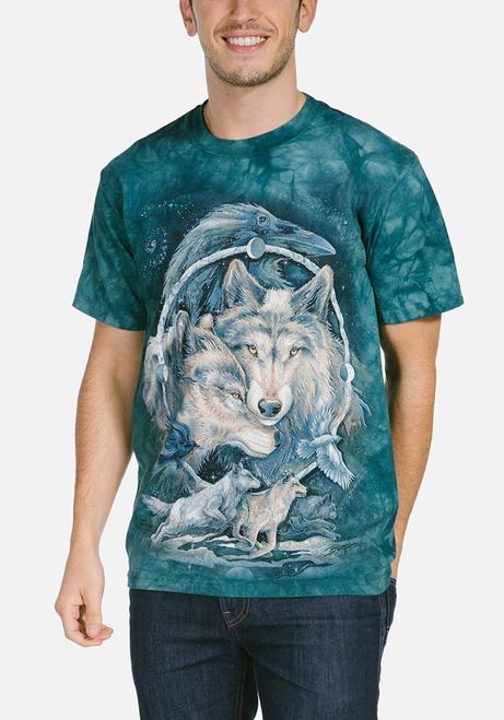 The Mountain T-Shirt - In Spirit I Am Free Wolves