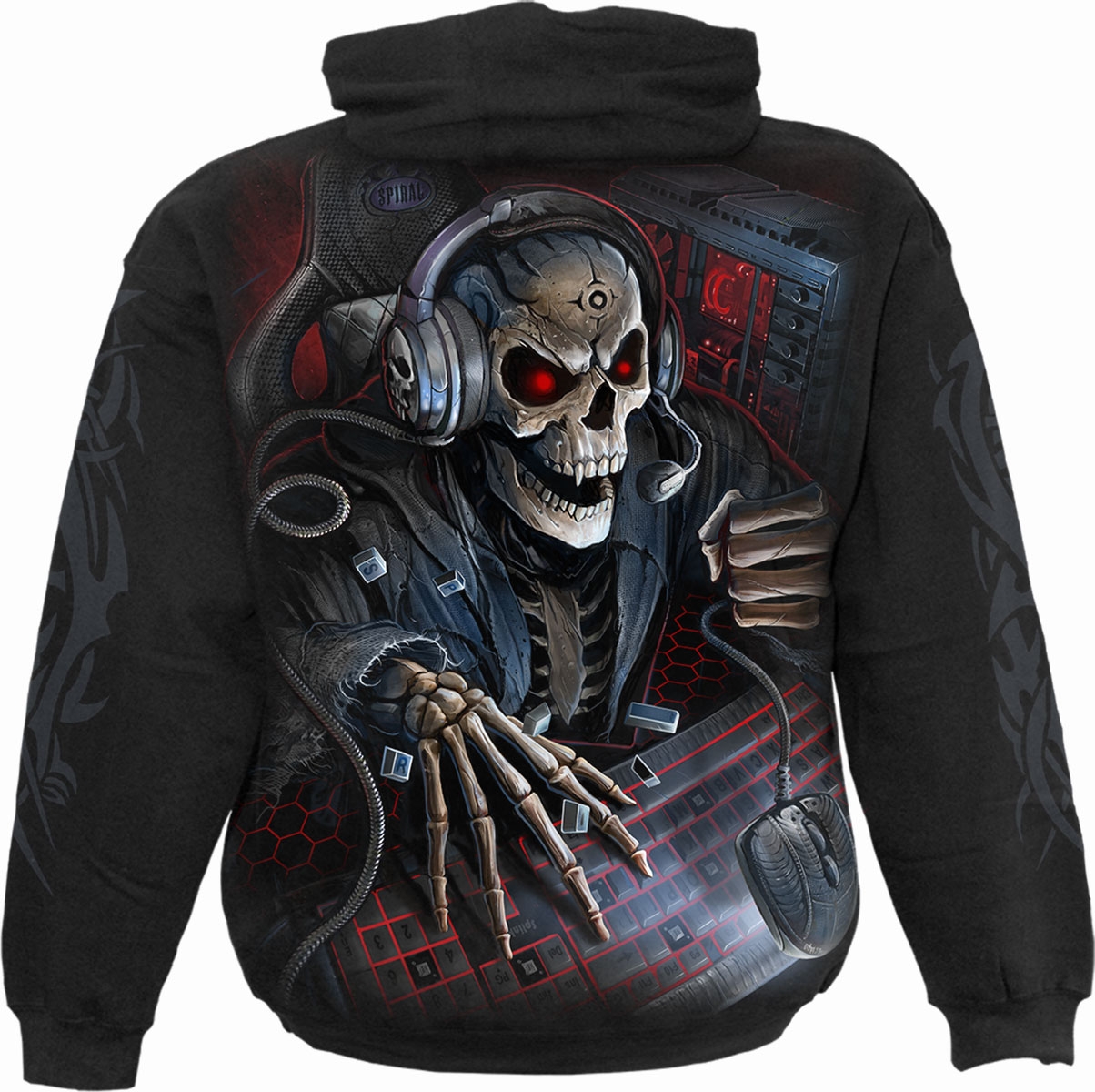 Reduziert - Spiral Kinder Kapuzensweatshirt - PC Gamer, Größe M