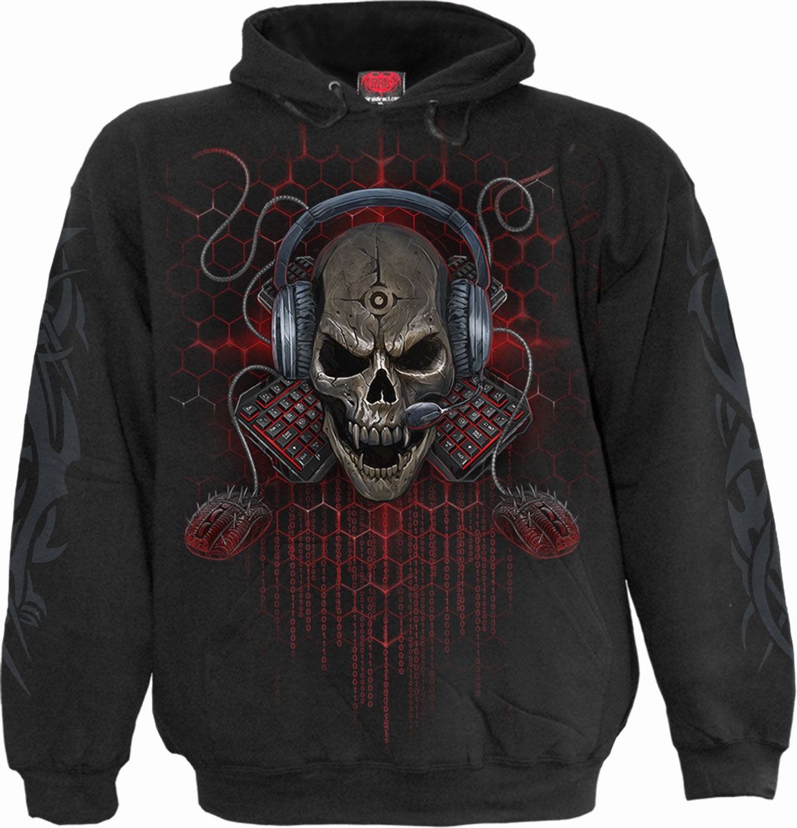 Reduziert - Spiral Kinder Kapuzensweatshirt - PC Gamer, Größe M
