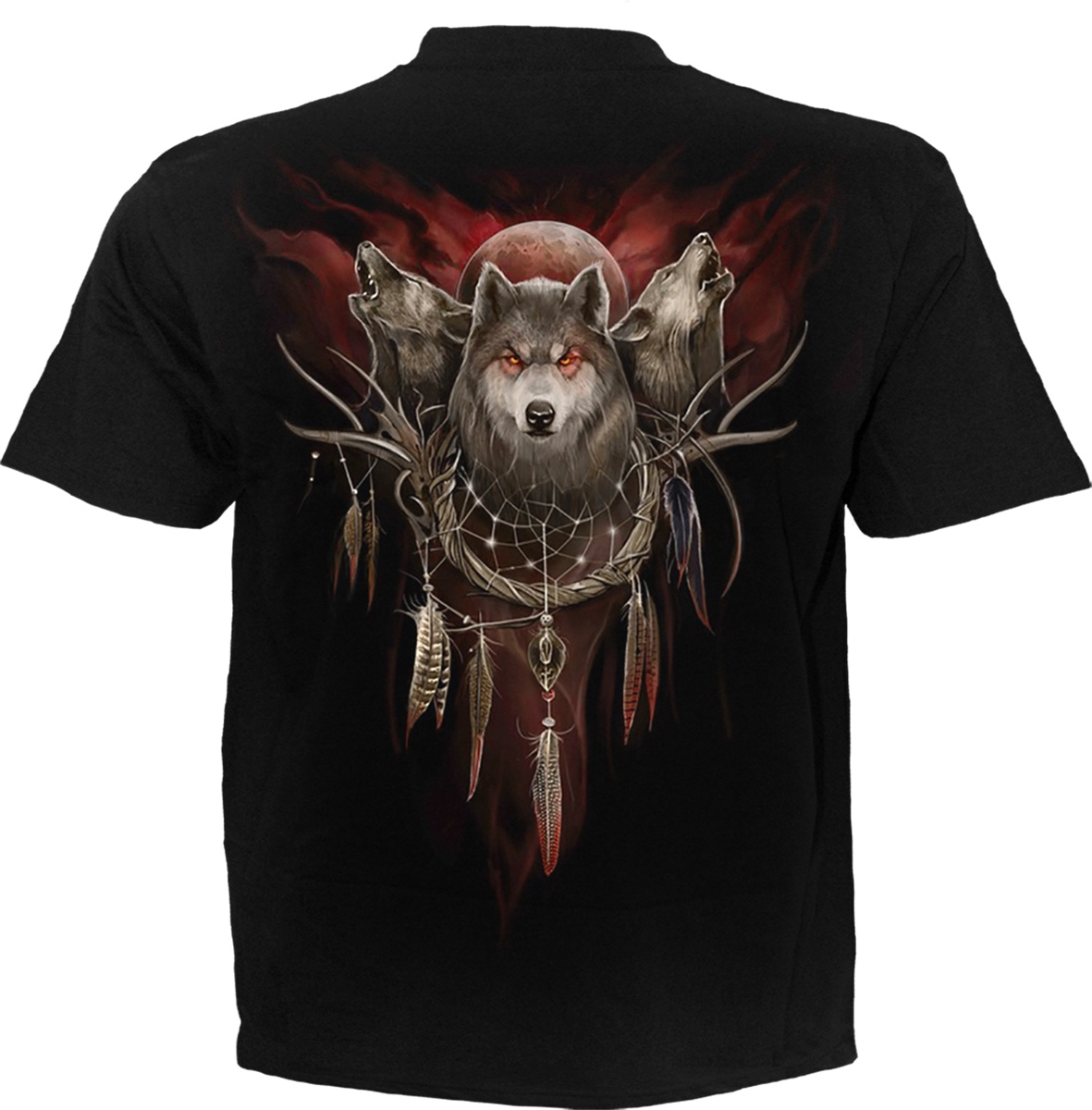 Reduziert - Spiral T-Shirt - Cry Of The Wolf, Größe 2XL