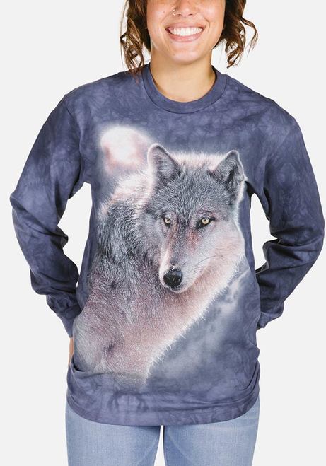 The Mountain Longsleeve - Adventure Wolf