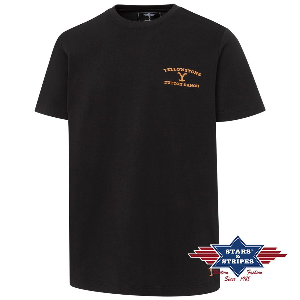 Western Unisex T-Shirt - Yellowstone Collection - Dutton Ranch