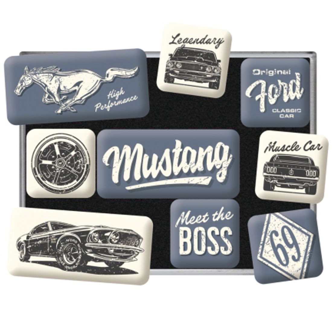 Magnet-Sparset - Ford Mustang - The Boss